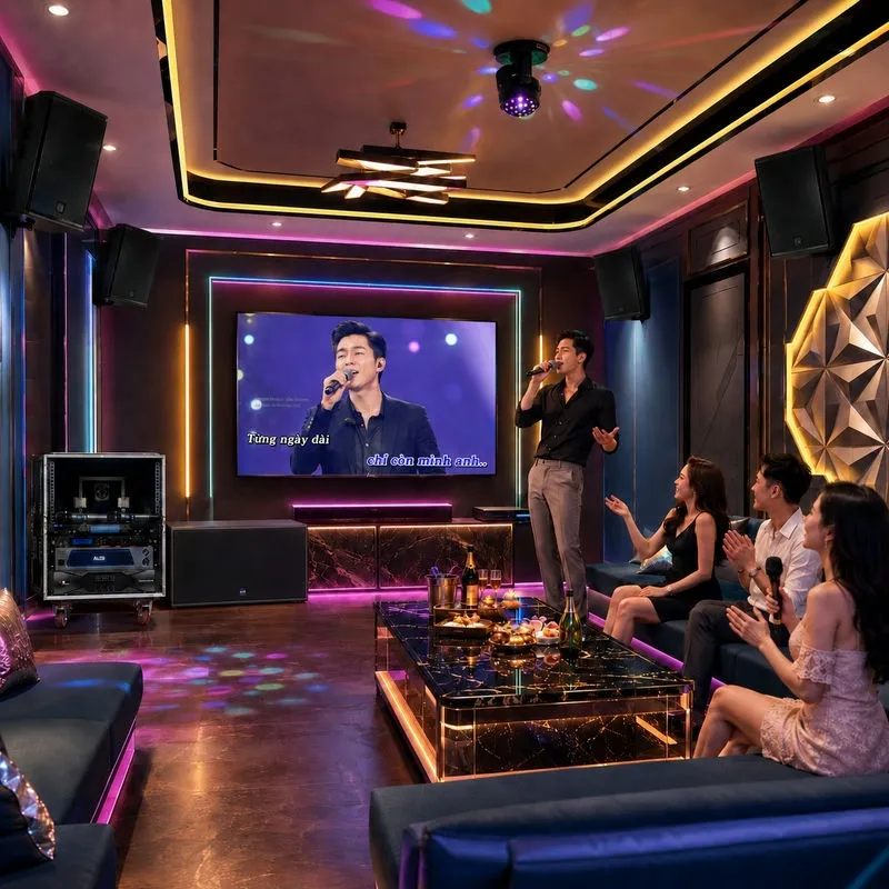 Dàn karaoke kinh doanh RCF 0