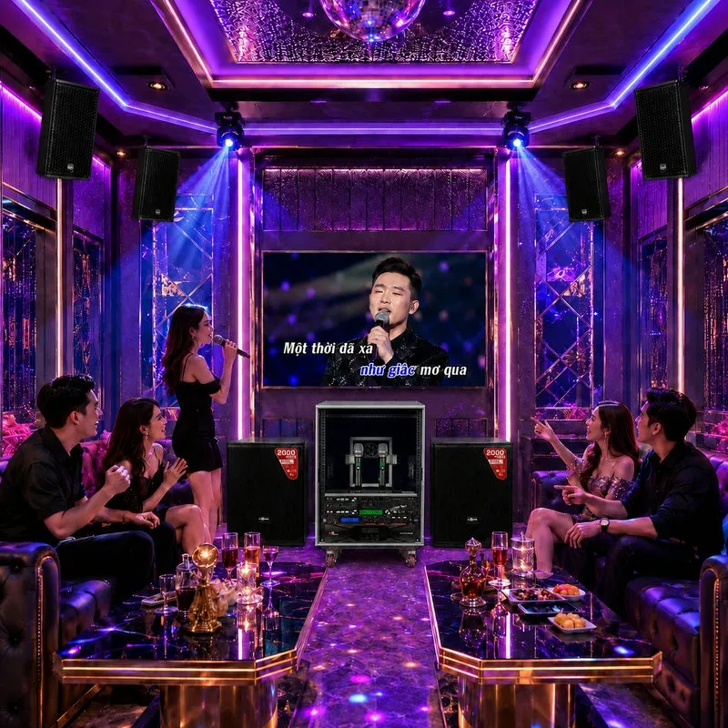 Dàn karaoke kinh doanh RCF 03