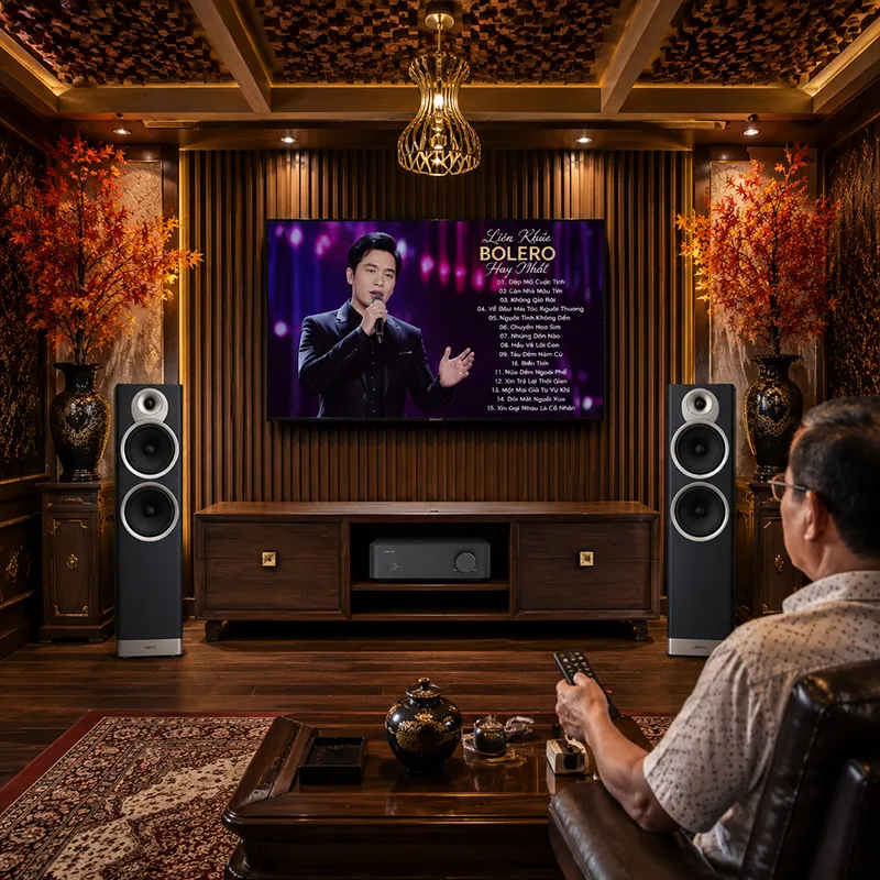 Dàn nghe nhạc 2 kênh Stereo NN72