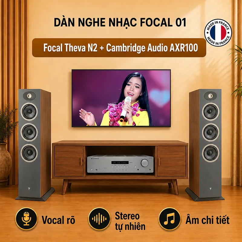 Dàn nghe nhạc Focal 01