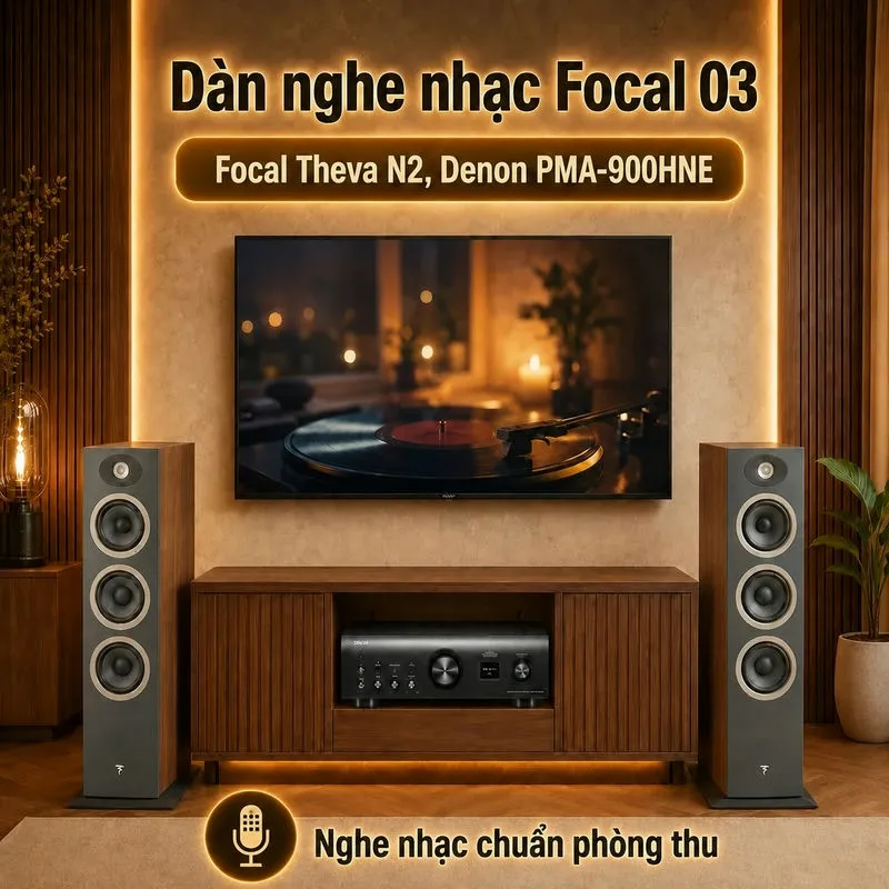 Dàn nghe nhạc Focal 03