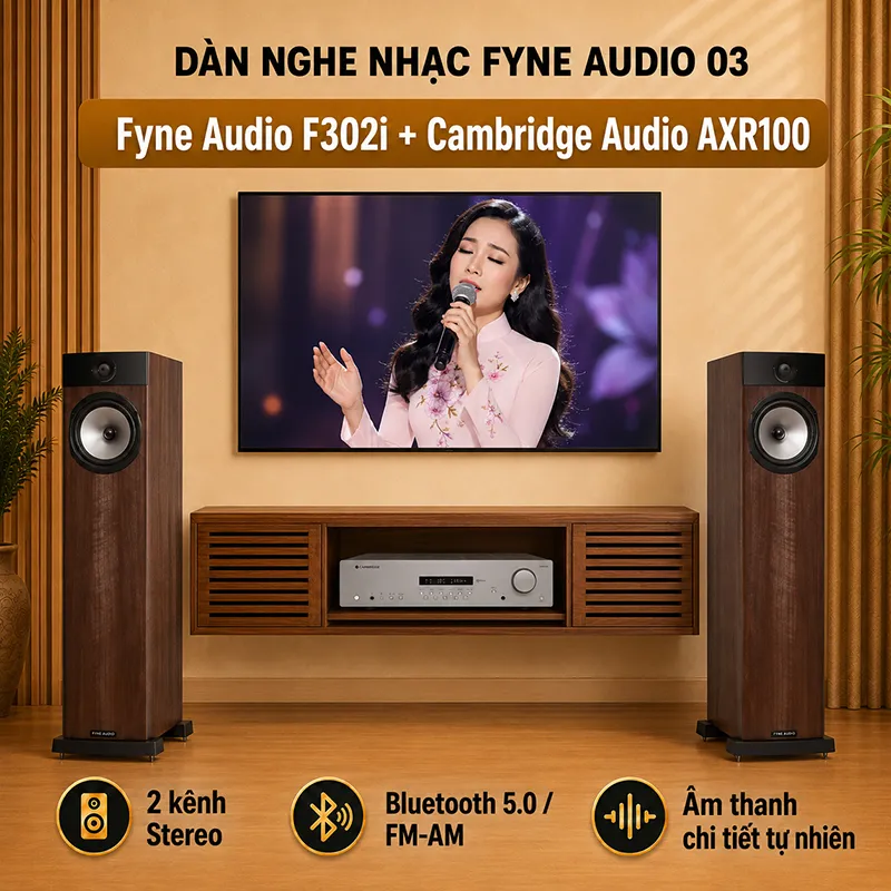 Dàn nghe nhạc Fyne Audio 03