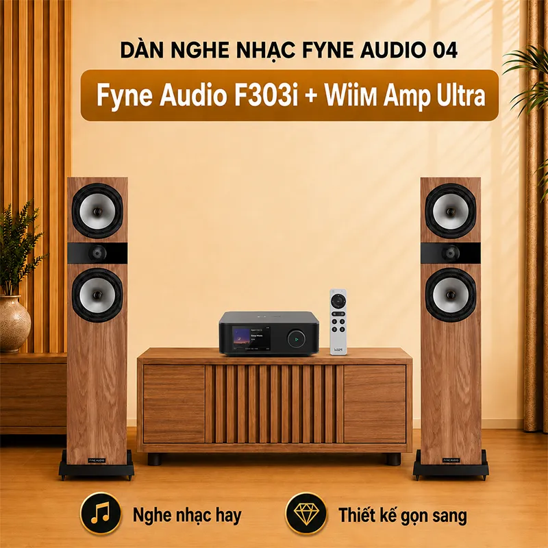 Dàn nghe nhạc Fyne Audio 04