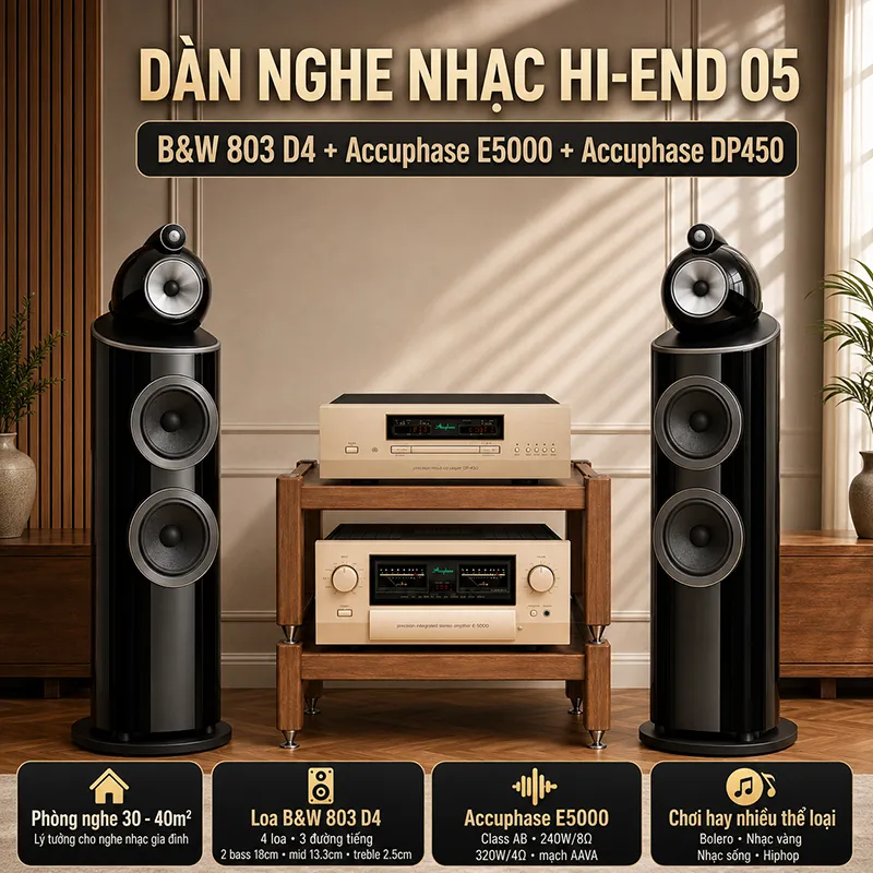 Dàn nghe nhạc Hi-End 05