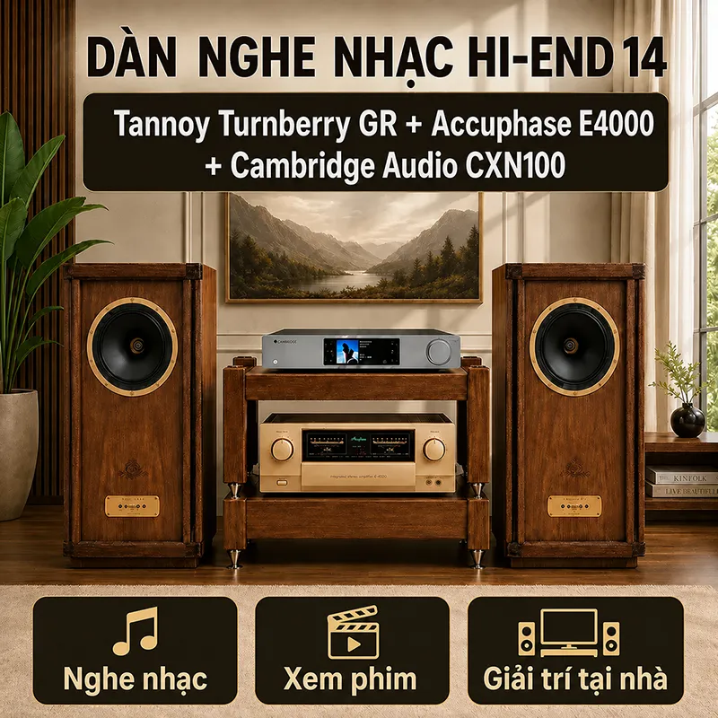 Dàn nghe nhạc Hi-End 14