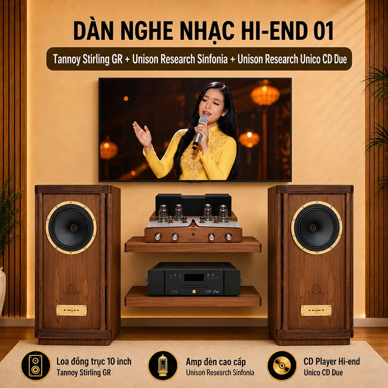 Dàn nghe nhạc Hi-end 01