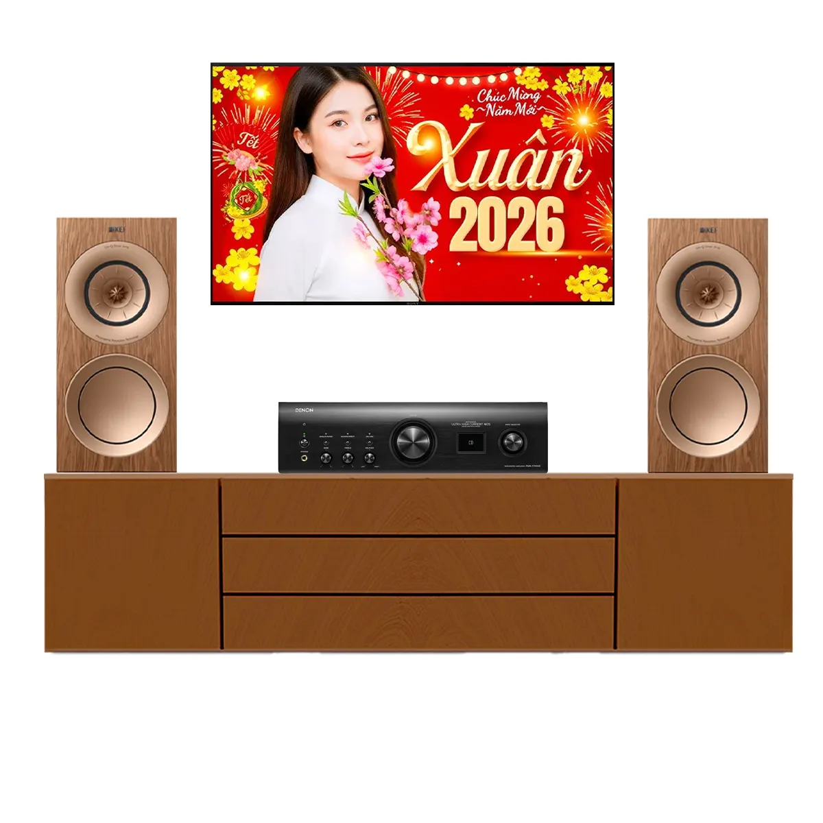 Dàn Nghe Nhạc KEF 07 (KEF R3 Meta, Denon PMA 1700NE)
