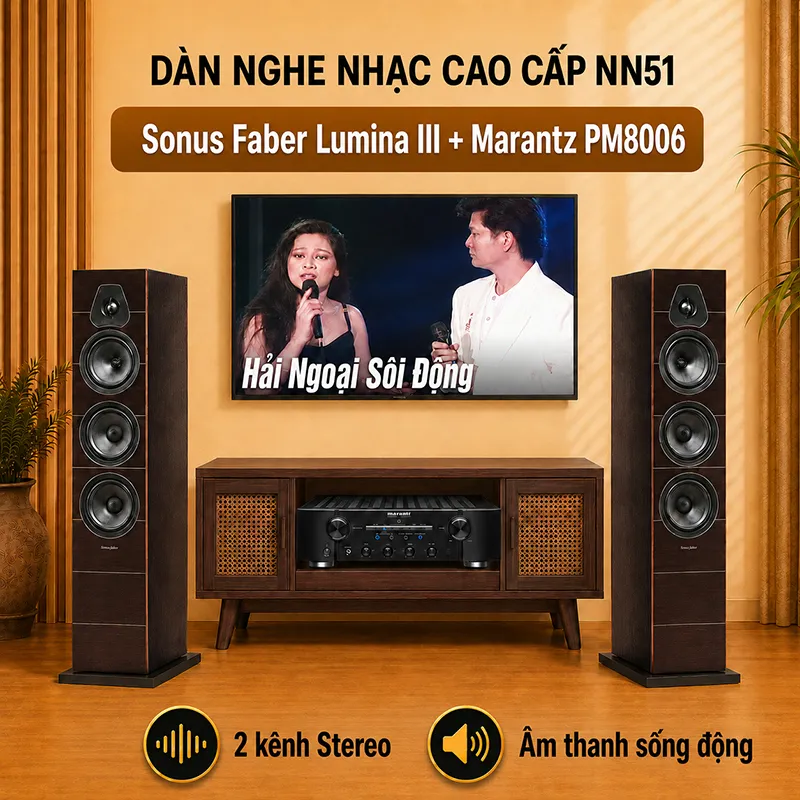 Dàn nghe nhạc cao cấp NN51