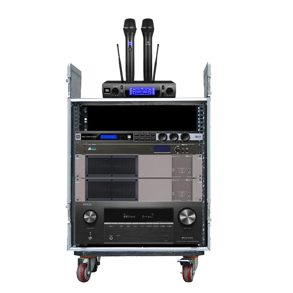 Dàn âm thanh cao cấp 3 trong 1 karaoke, nhạc, phim dBTechnologies 01
