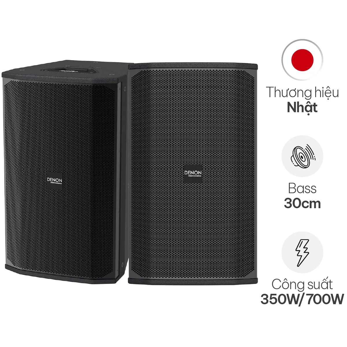 Loa Karaoke Denon DN-712 (Full Bass 30)