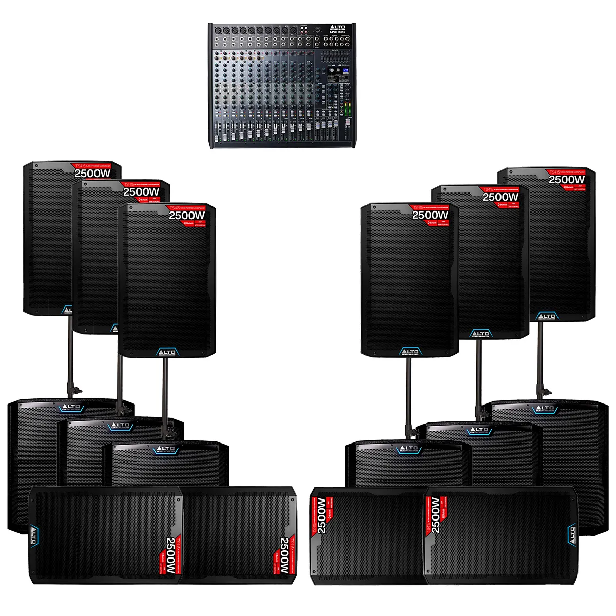 Dàn Âm Thanh Line Array 2 Way Passive Actpro 26