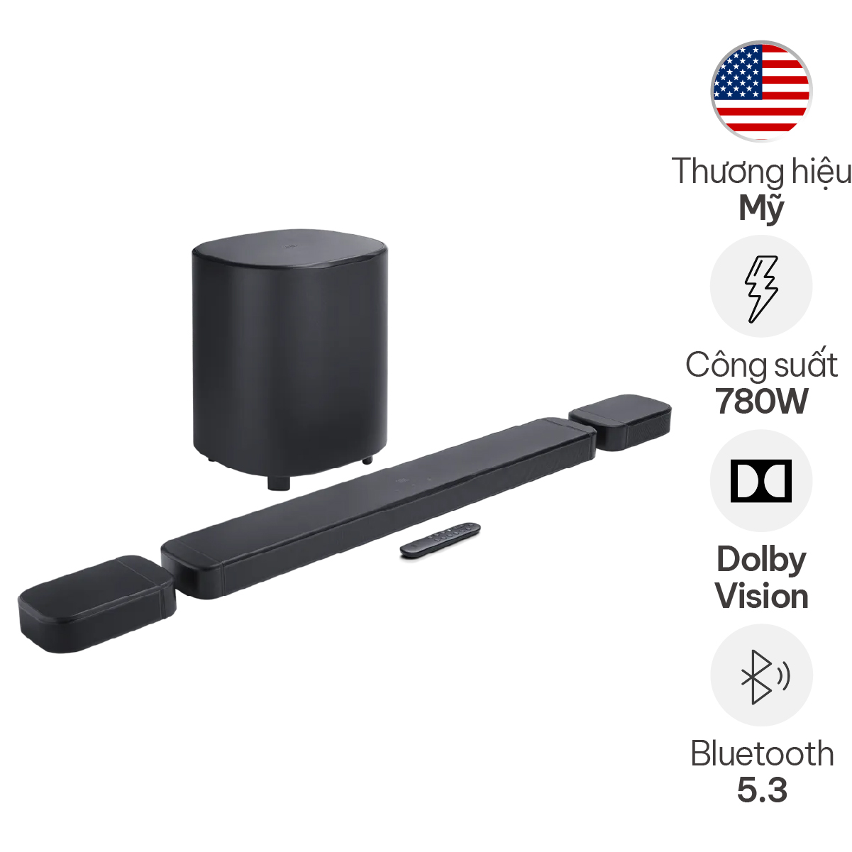 Loa Soundbar Bar JBL 800MK2 (NEW 2025)