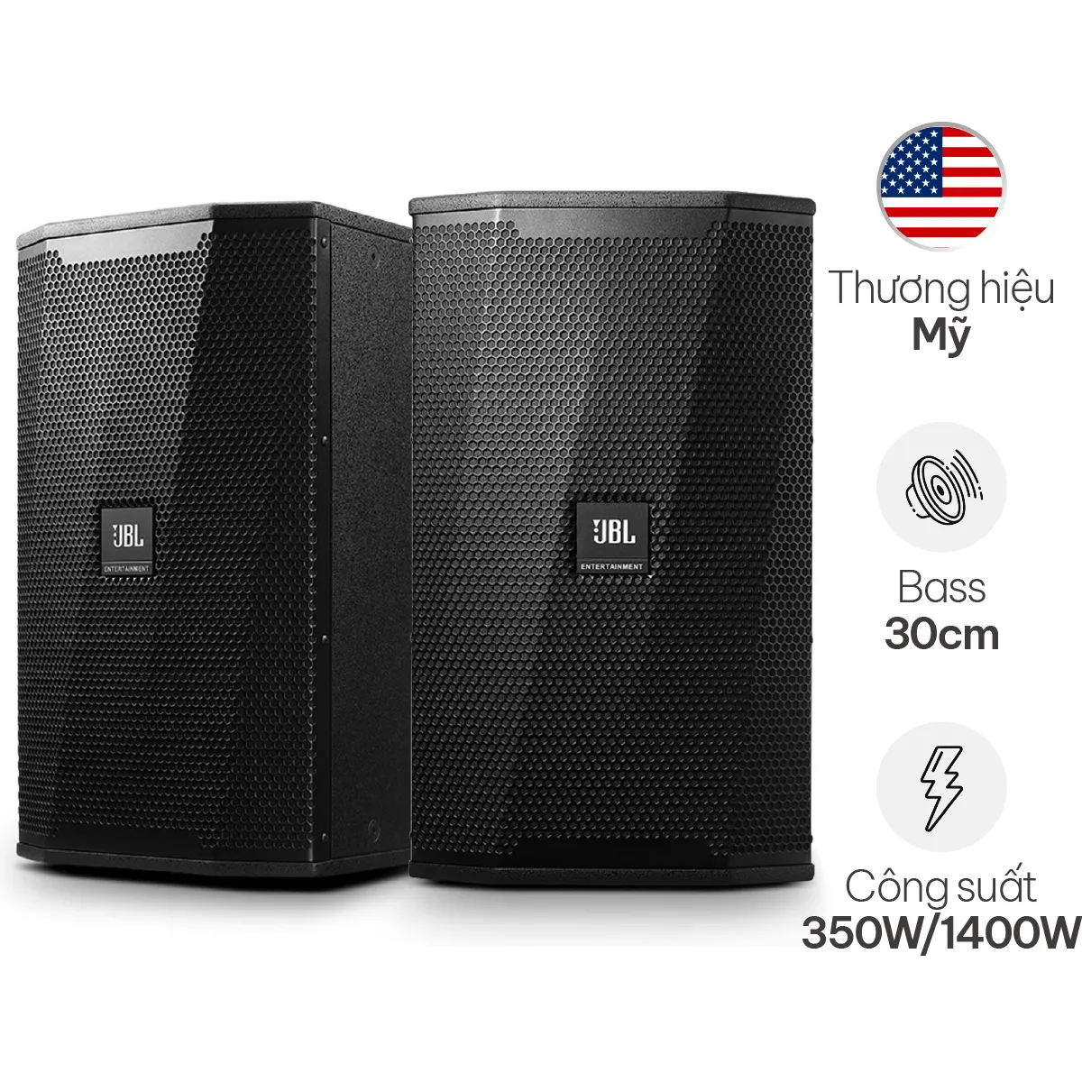 Loa Karaoke JBL KPS2 (Bass 30cm)