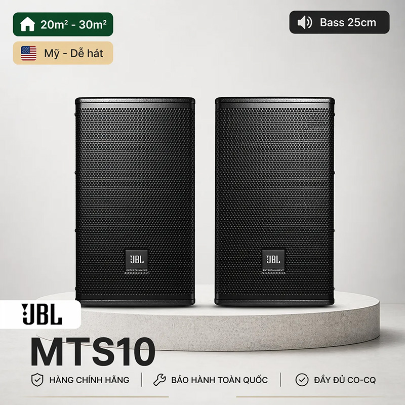 Loa karaoke JBL MTS10 (Full bass 25cm, Ba Sao) - Hình 1