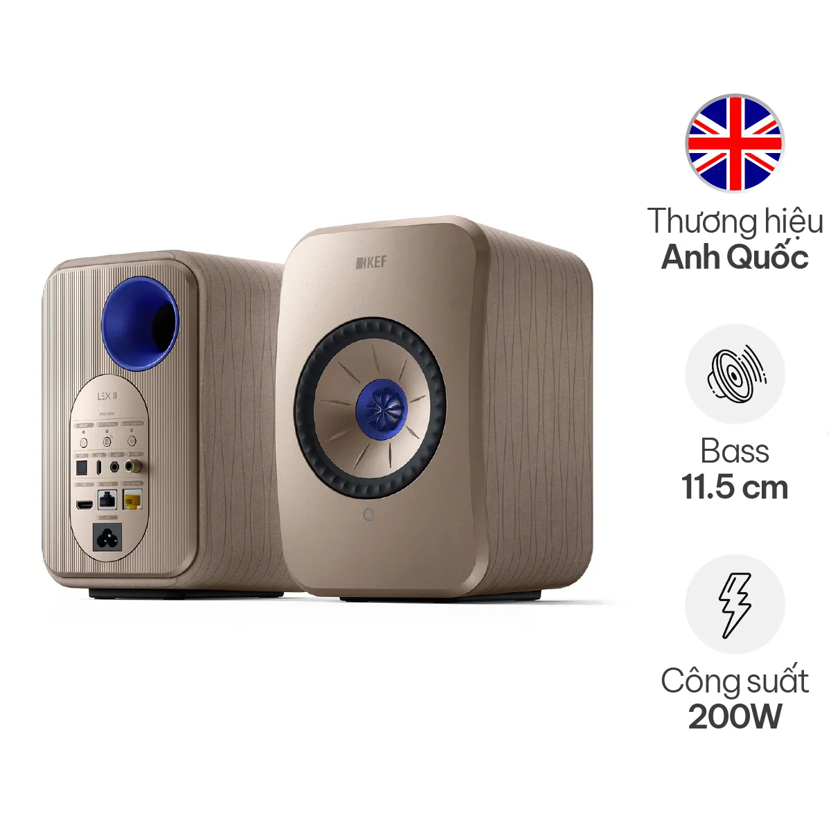 Loa KEF LSX Soundwave Edition