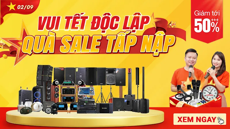 VUI TẾT ĐỘC LẬP - QUÀ SALE TẤP NẬP | MỪNG ĐẠI LỄ 2/9 SALE CỰC SÂU ĐẾN 50%++ TẠI BẢO CHÂU ELEC!