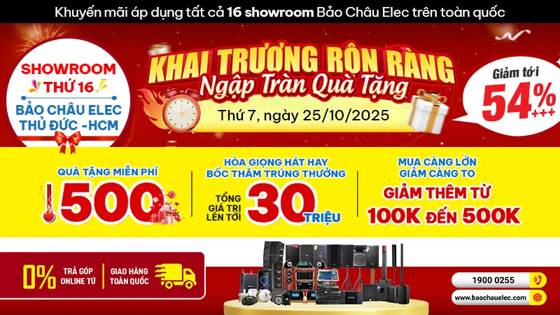 Khai Trương Rộn Ràng - Ngập Tràn Quà Tặng, Giảm Sốc Lên Đến 54%+++