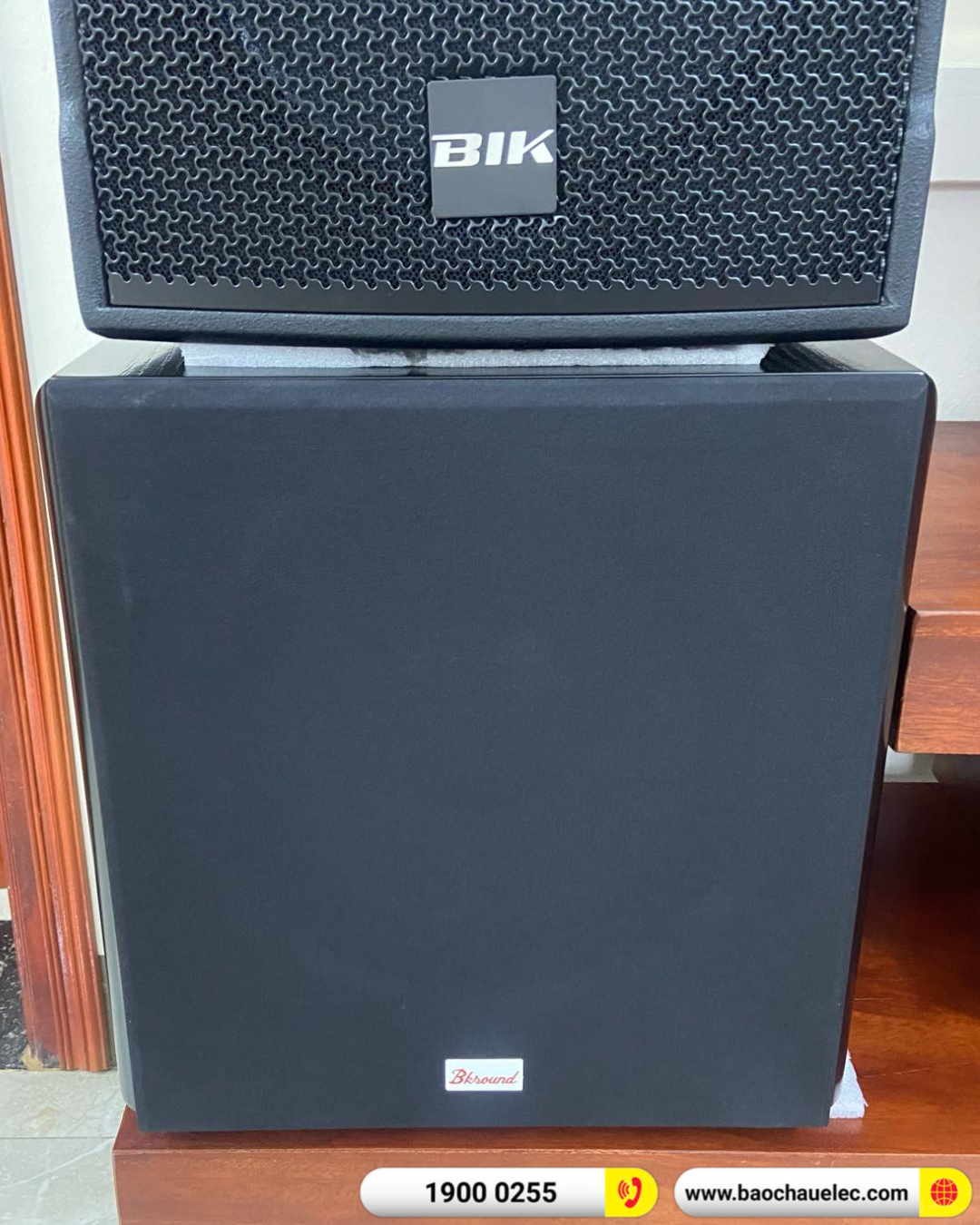Lắp đặt d&agrave;n Karaoke BIK hơn 37tr cho anh Nam tại Hải Dương