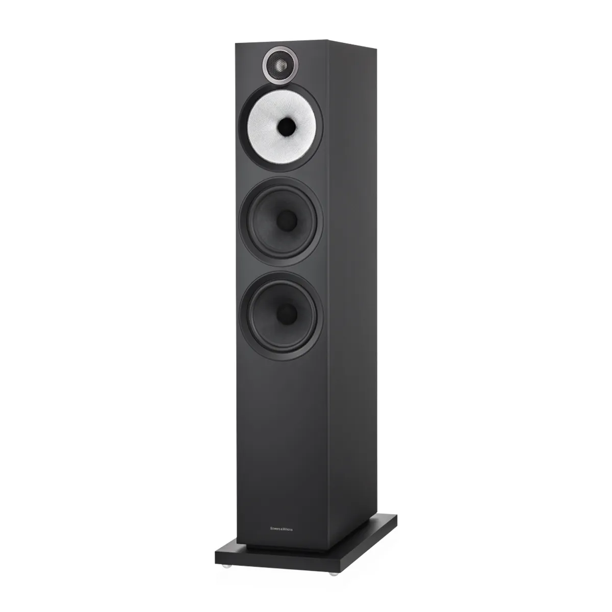 Loa B&W 603 S2 Anniversary Edition Black nghiêng phải