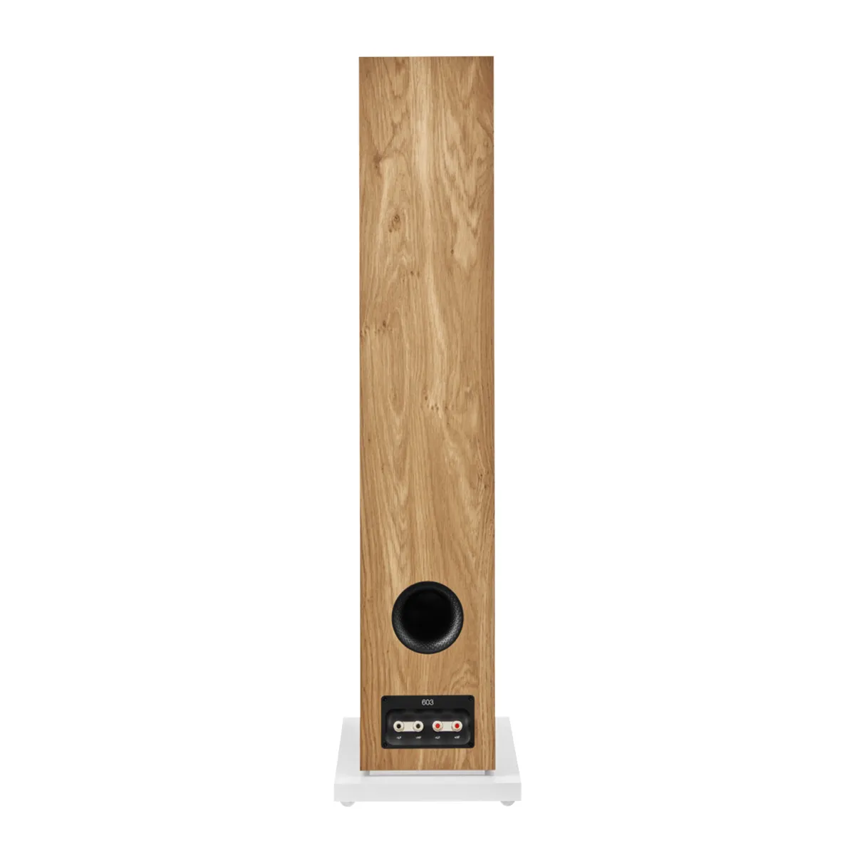 Loa B&W 603 S2 Anniversary Edition Oak mặt sau