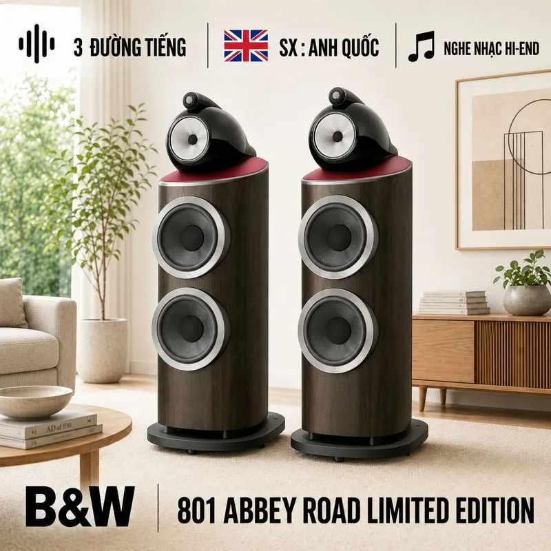 Loa B&W 801 Abbey Road Limited Edition