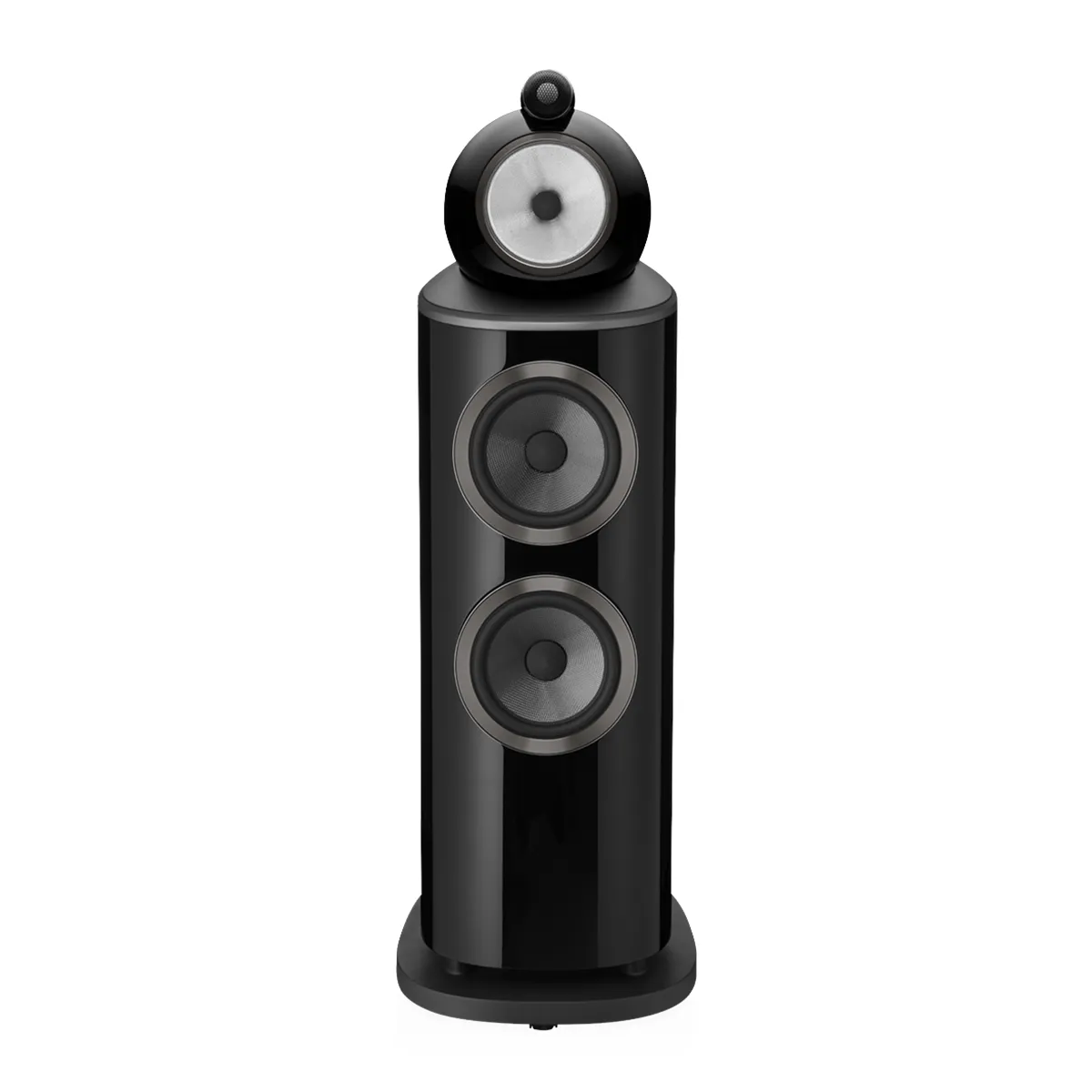 Loa B&W 802 D4 Black mặt trước