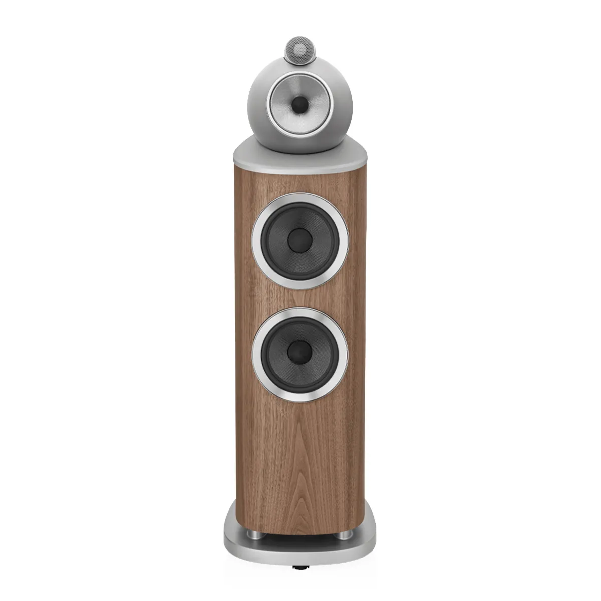 Loa B&W 803 D4 Walnut mặt trước