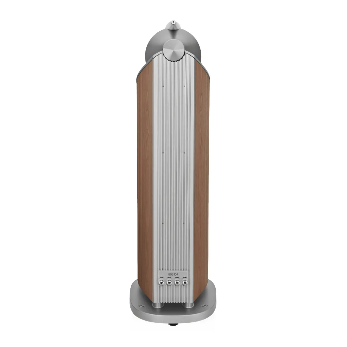 Loa B&W 803 D4 Walnut mặt sau