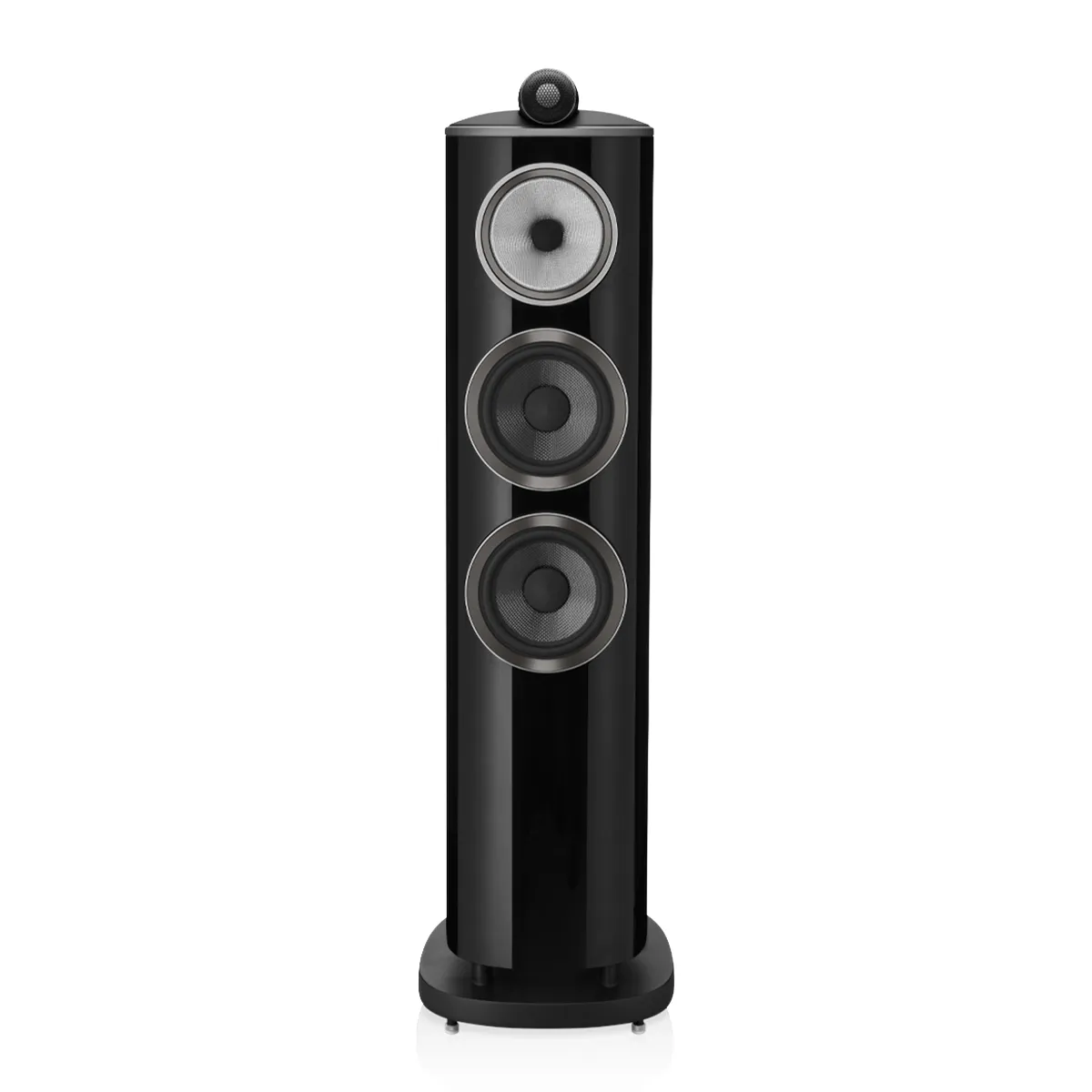 Loa B&W 804 D4 Black mặt trước