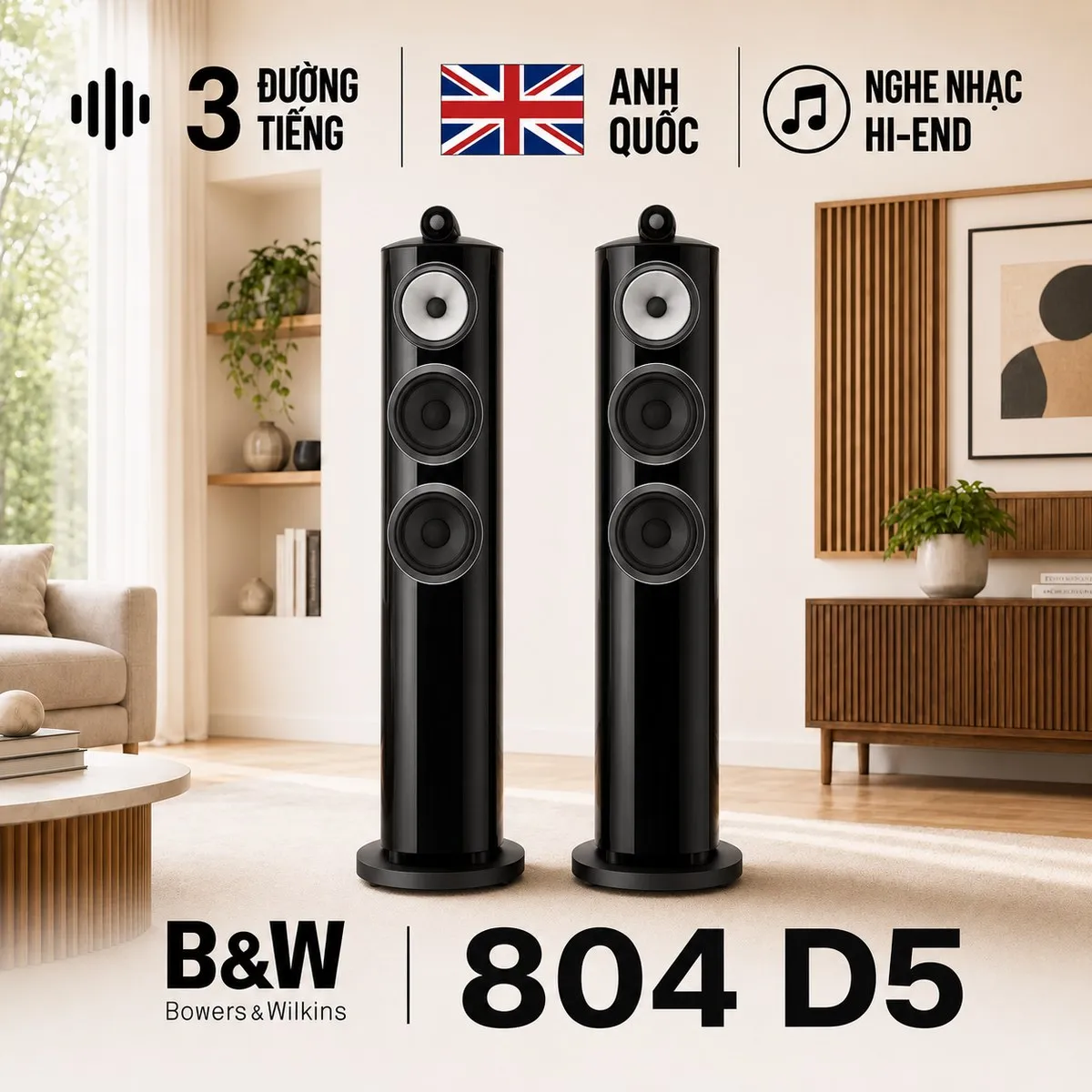 Loa B&W 804 D5