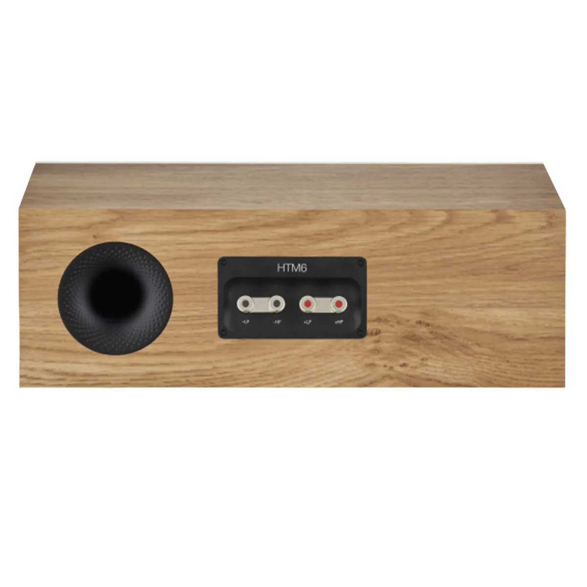 Loa B&W HTM6 S2 Walnut mặt sau