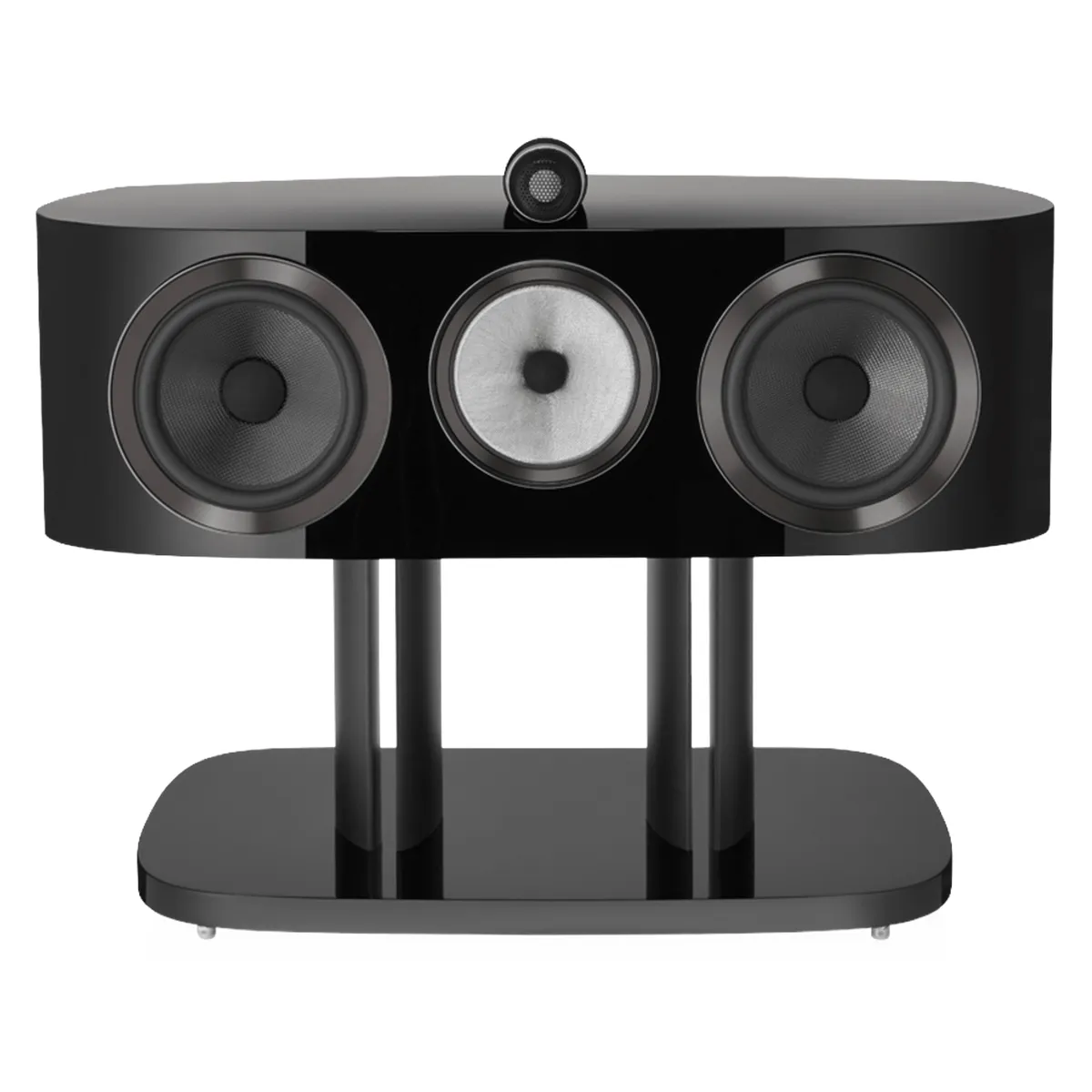 Loa B&W HTM81 D4 Black mặt trước