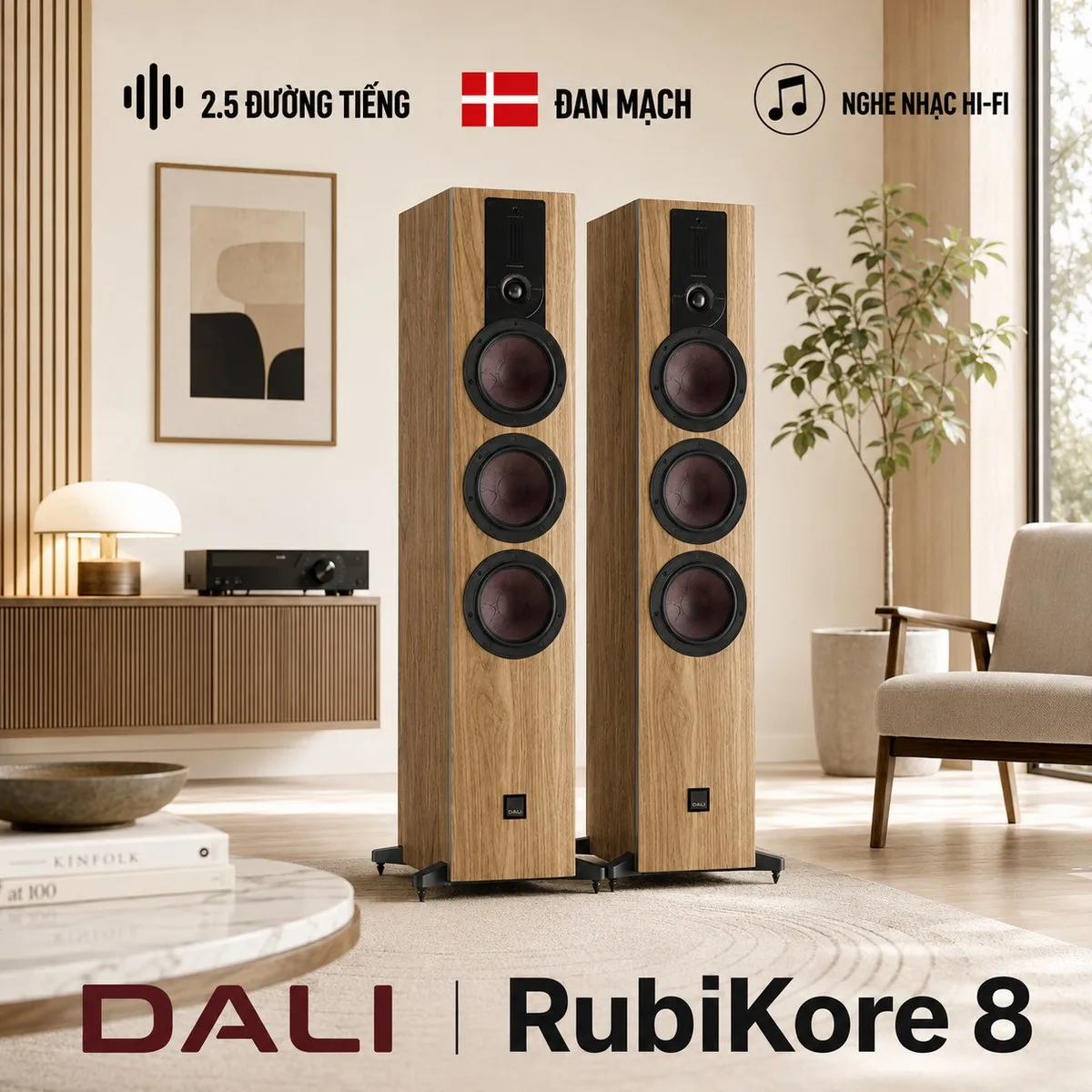 Loa Dali RubiKore 8