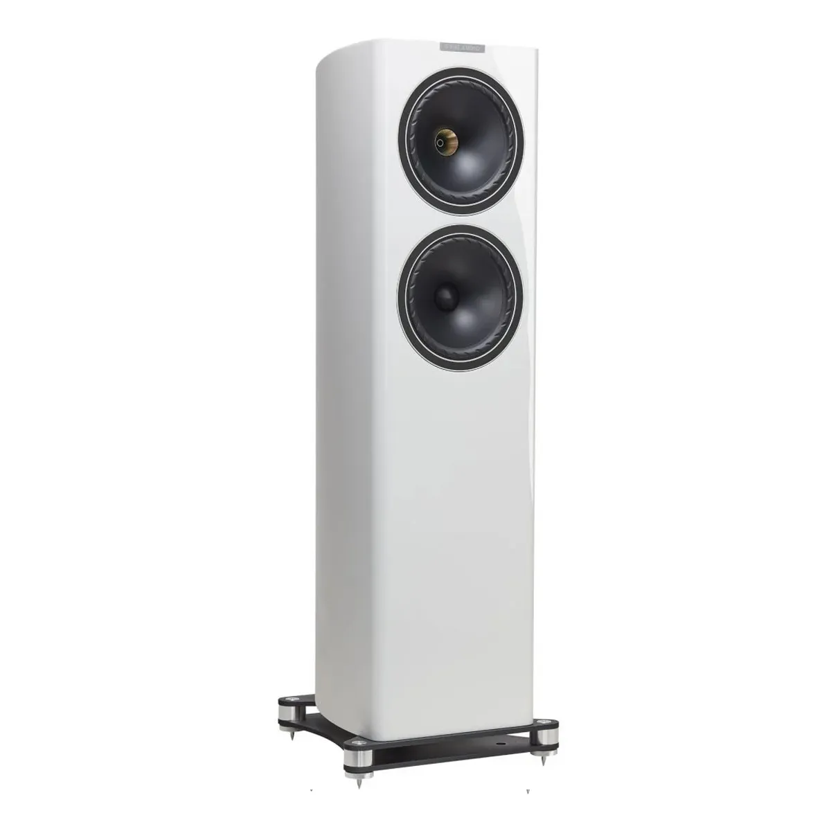 Loa Fyne Audio F702 White nghiêng trái