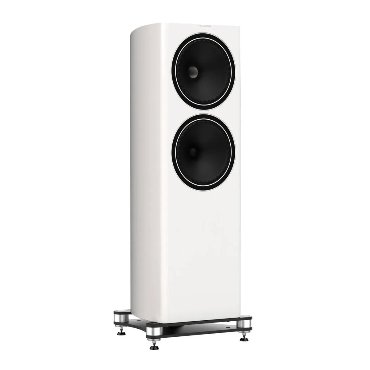 Loa Fyne Audio F704 White nghiêng trái