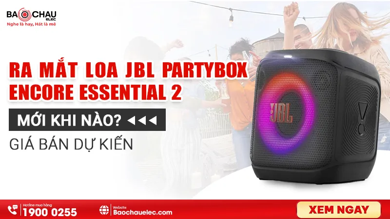 Ra mắt Loa JBL Partybox Encore Essential 2 mới khi nào? Giá bán dự kiến