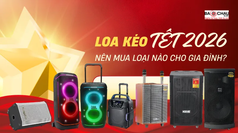 Loa Kéo Tết 2026 - Nên Mua Loại Nào Cho Gia Đình?