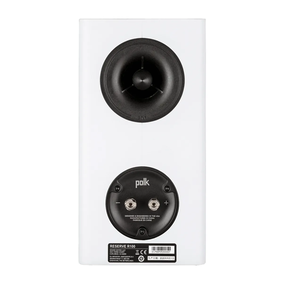 Loa Polk Audio Reserve R100 White mặt sau