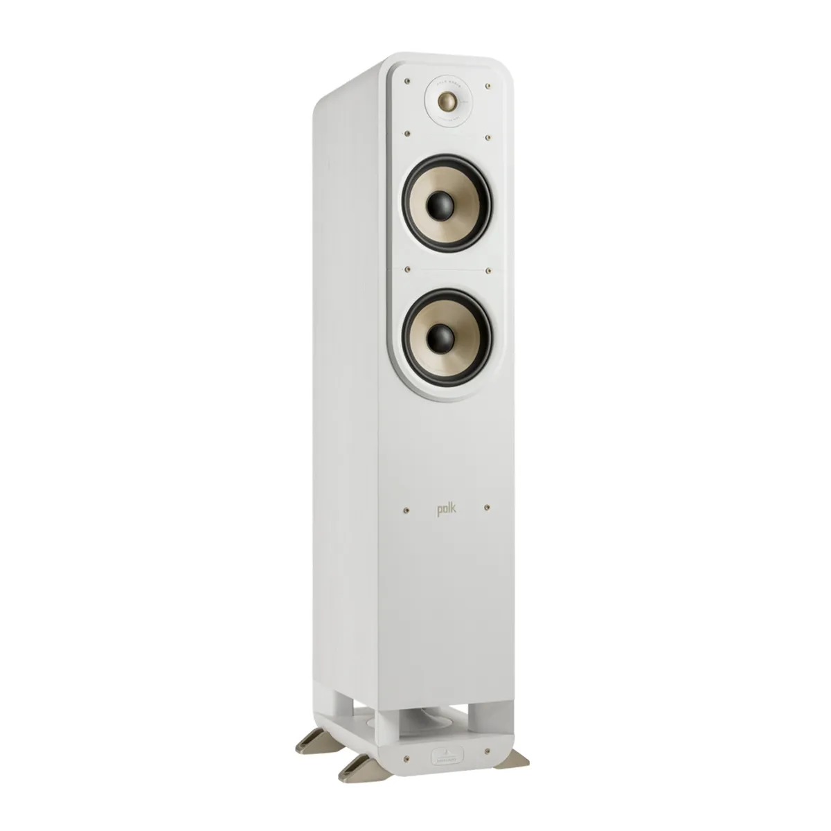 Loa Polk Audio Signature Elite ES60 White nghiêng trái
