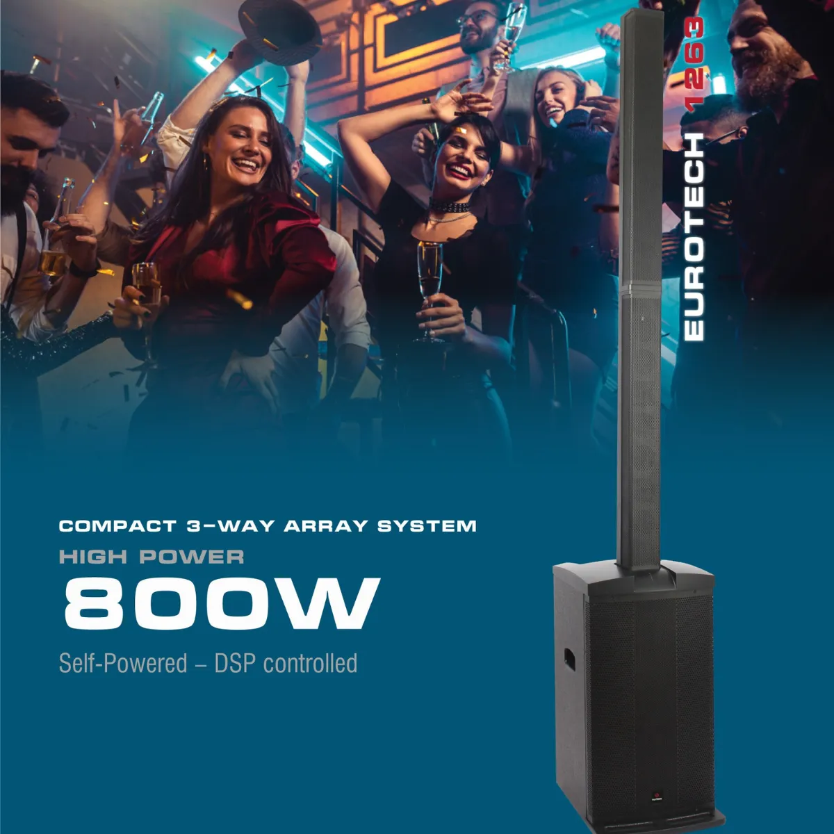 Loa cột Sumico Eurotech 1263 - Hình 1