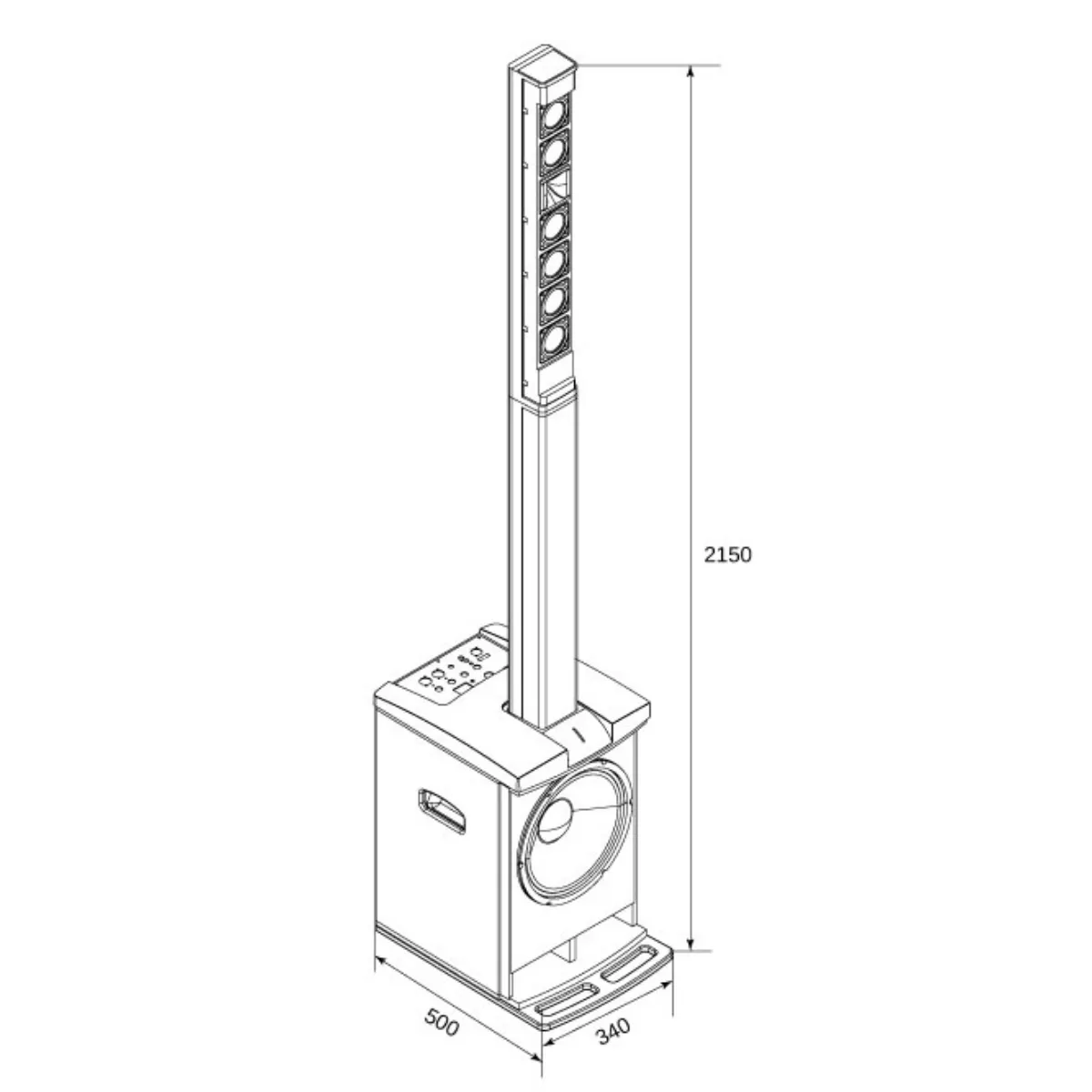 loa cột Sumico EUROTECH 1263