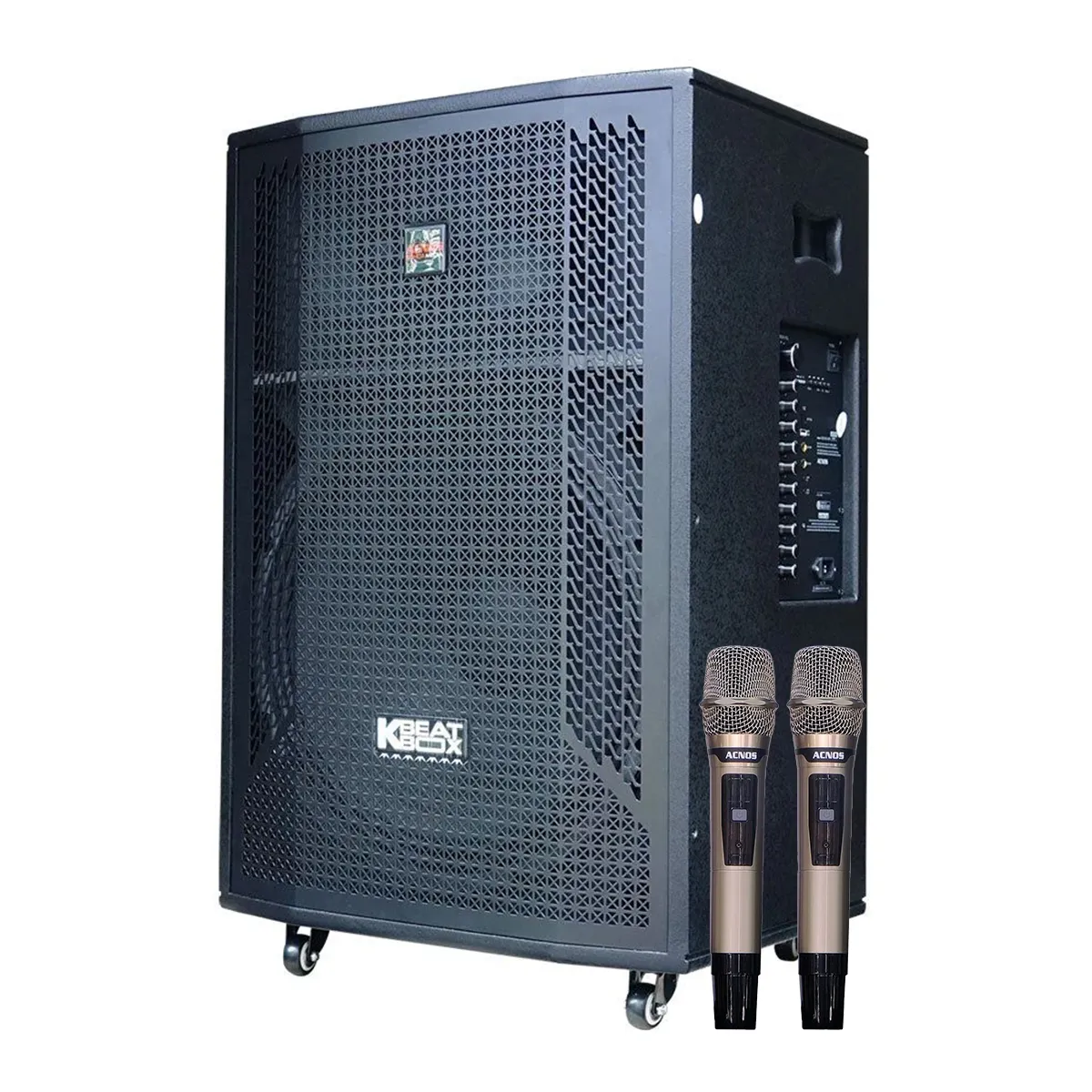 Loa kéo Acnos CB51neo (Bass 50cm, 250W/1000W, Kèm 2 micro)