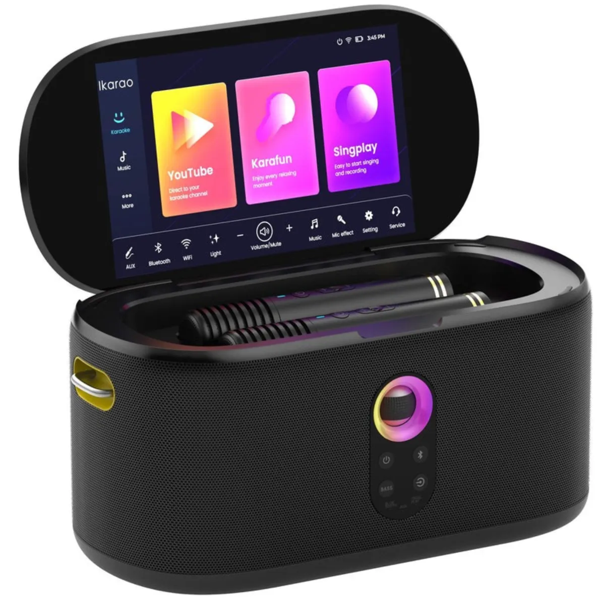 Loa karaoke di động có màn cảm ứng Ikarao Shell S1