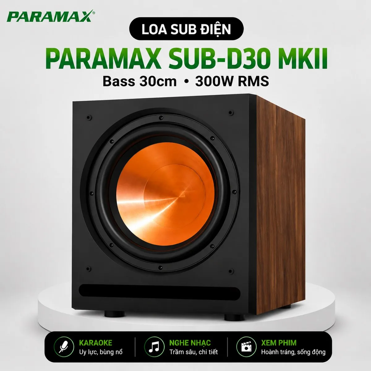 Loa Sub Điện Paramax SUB-D30 MkII