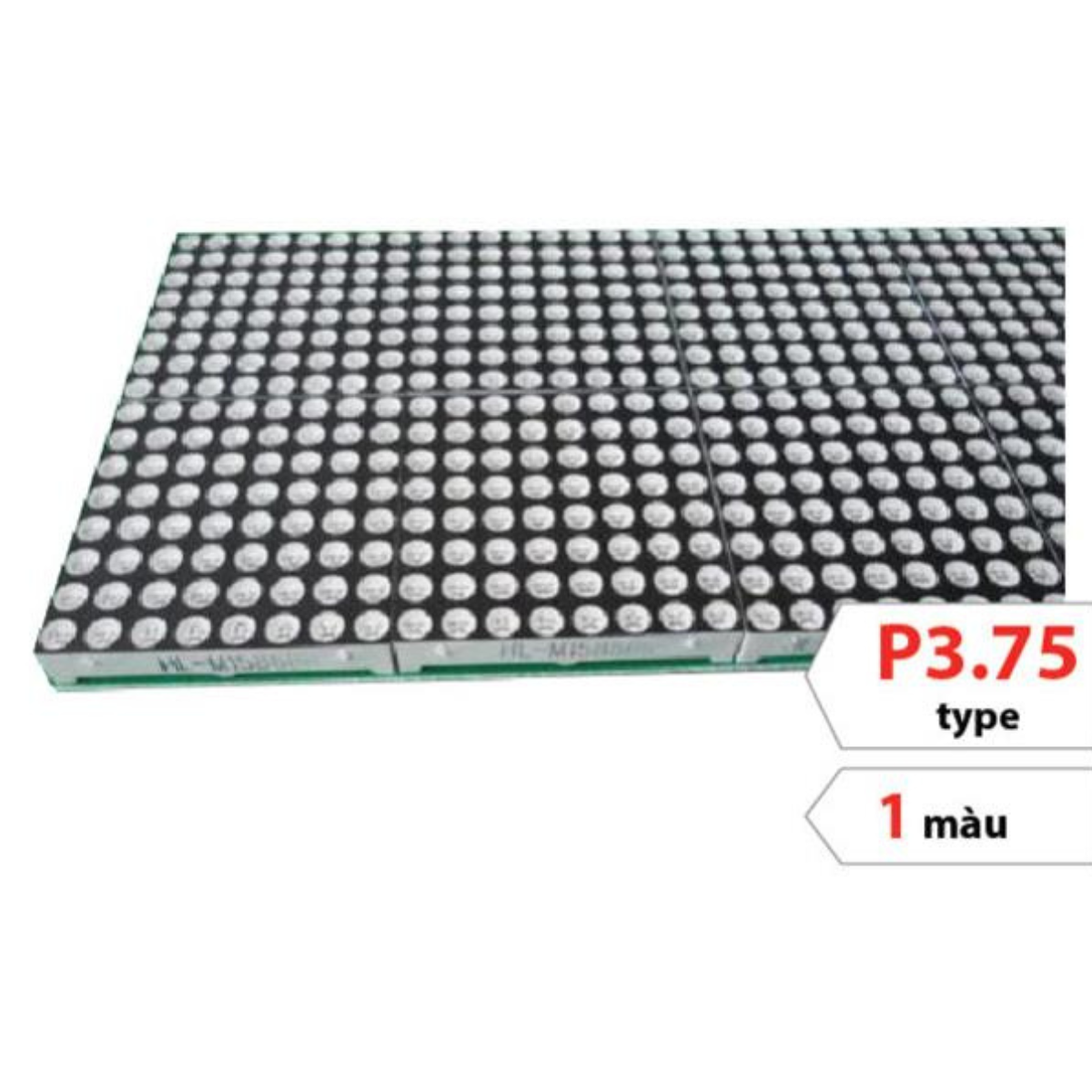 Màn hình LED P3.75 trong nhà 1 màu Qiangli 