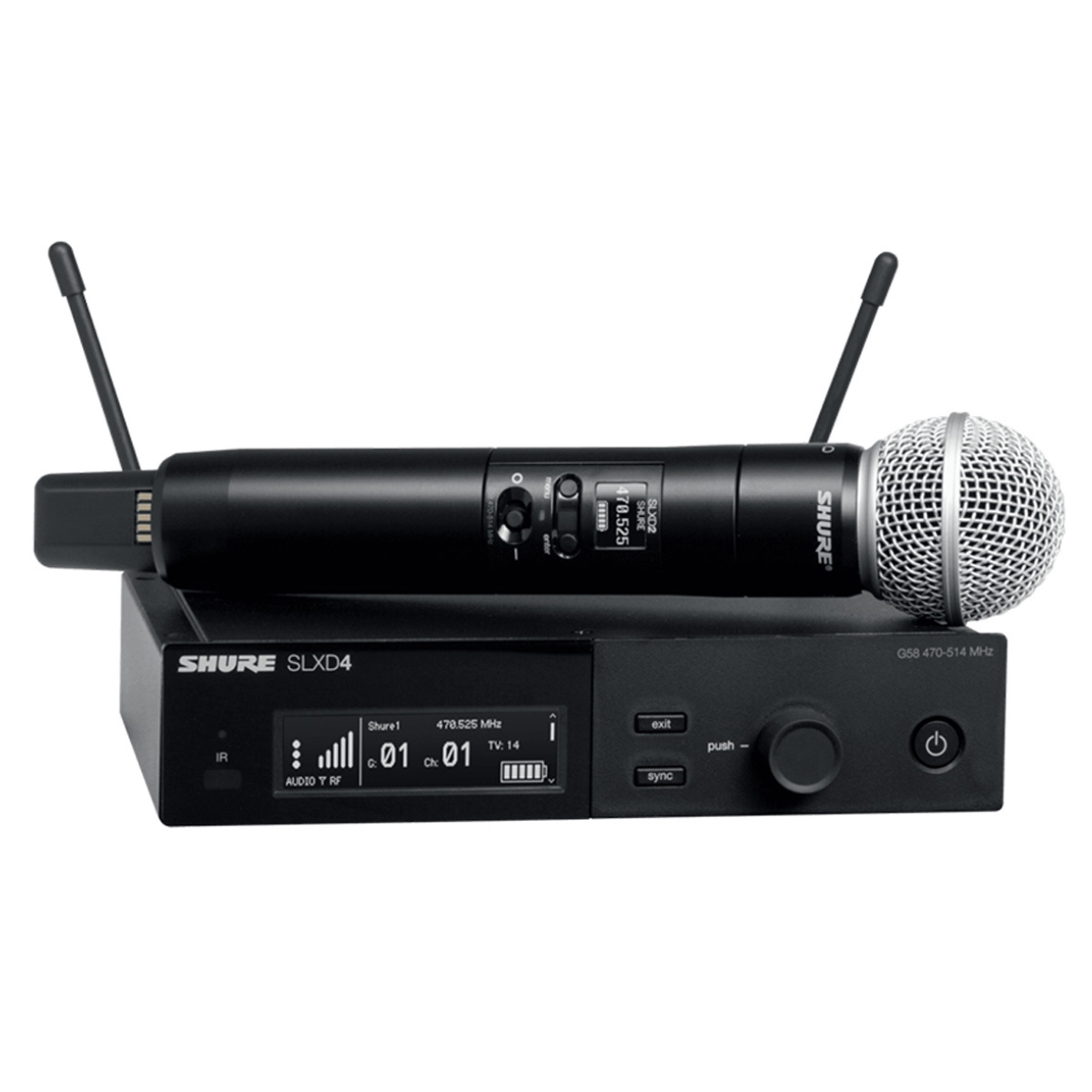 Micro Shure SLXD24A/SM58