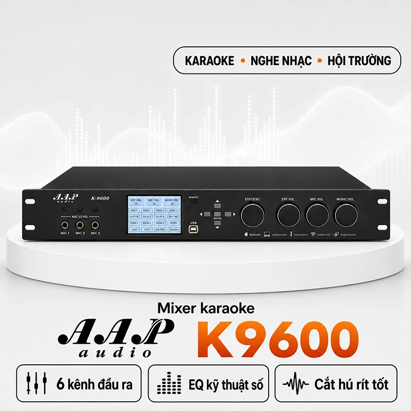Mixer karaoke AAP Audio K9600