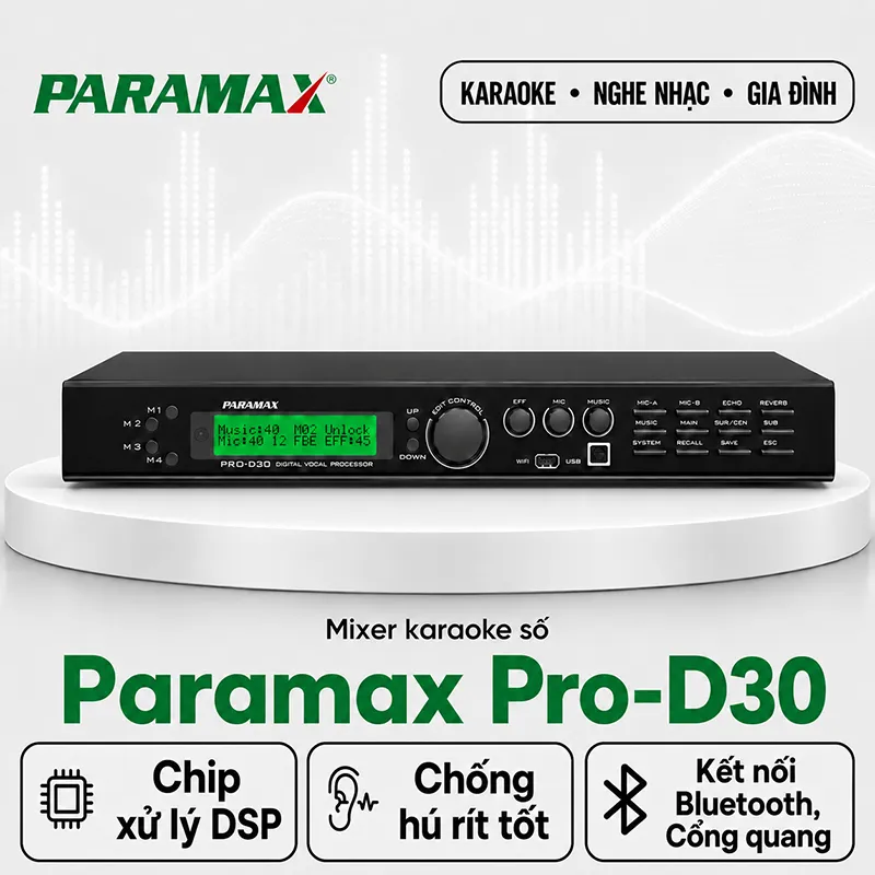 Mixer karaoke số Paramax Pro-D30