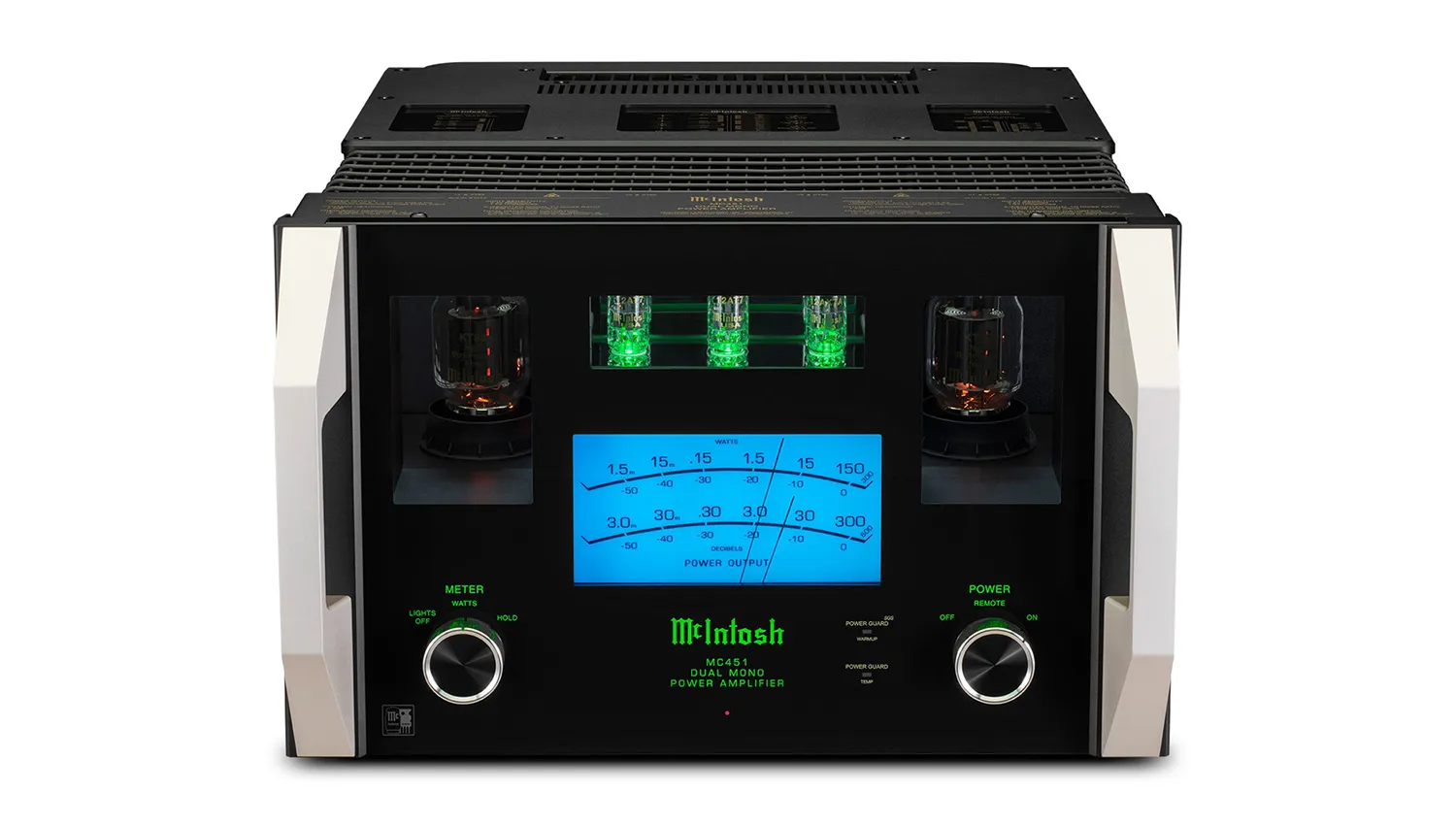 Power Amply McIntosh MC451 mặt trước