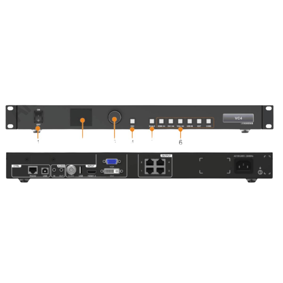 Bộ xử lý hình ảnh Novastar VC4 - Hình 2